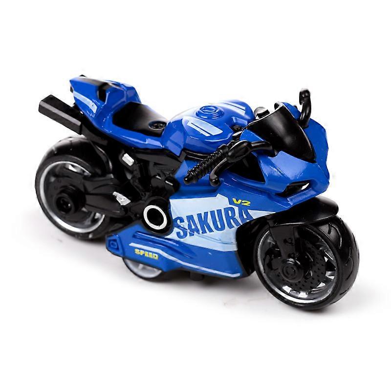 Pull Back Action Toy - Motorbike Car 1 Pack