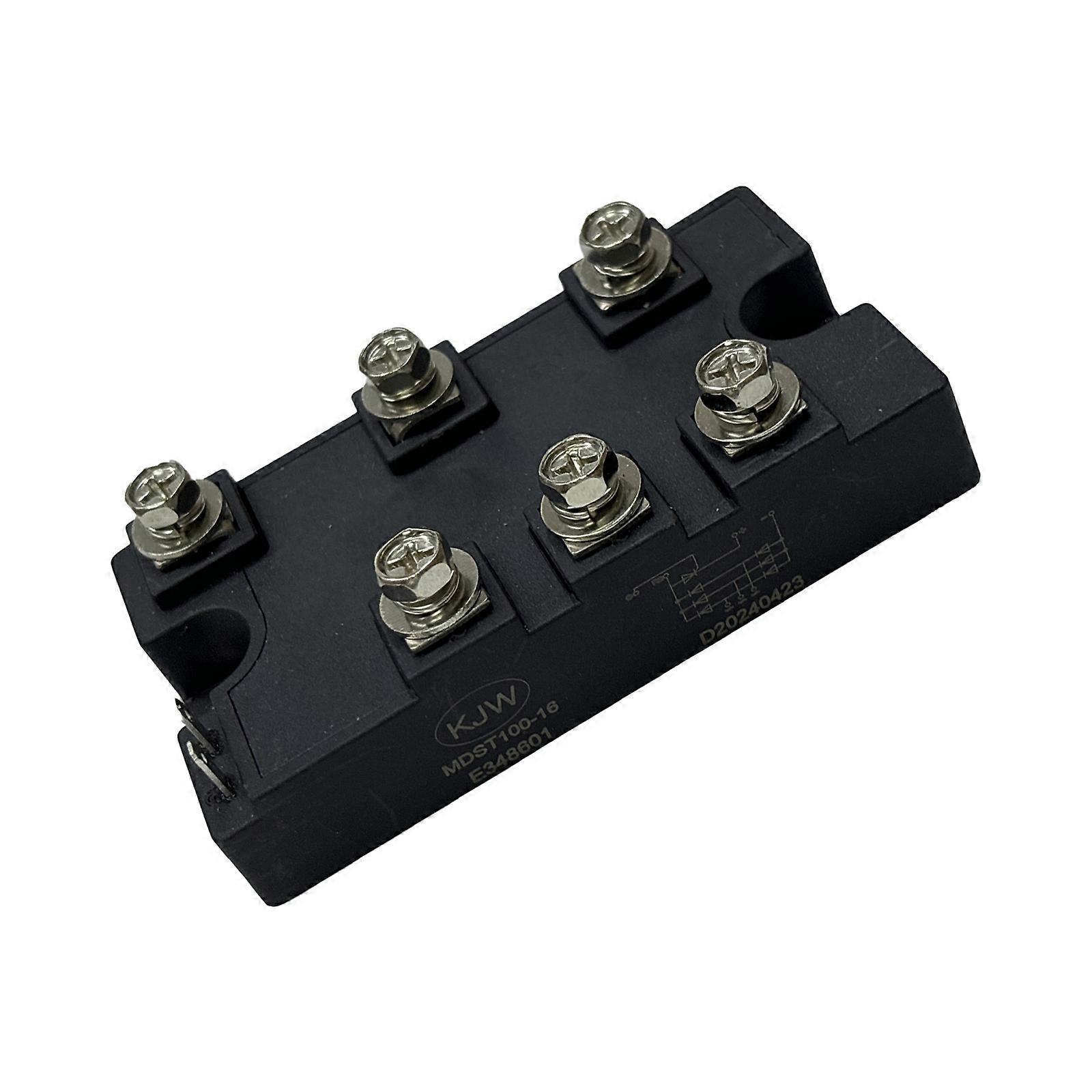 Industrial Three Phase Rectifier Bridge MDST100A SCR Controlled Inverter Module For Heavy Duty Applications Multicolor