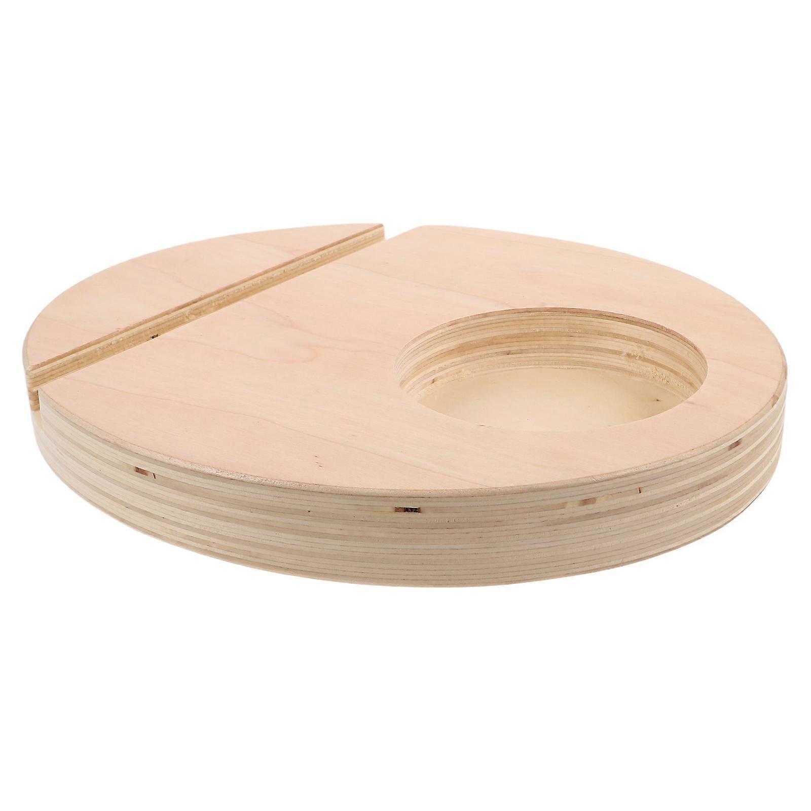 Equipment Holder Base for Home Use Khaki Color Durable Construction Spacesaving .5 inches