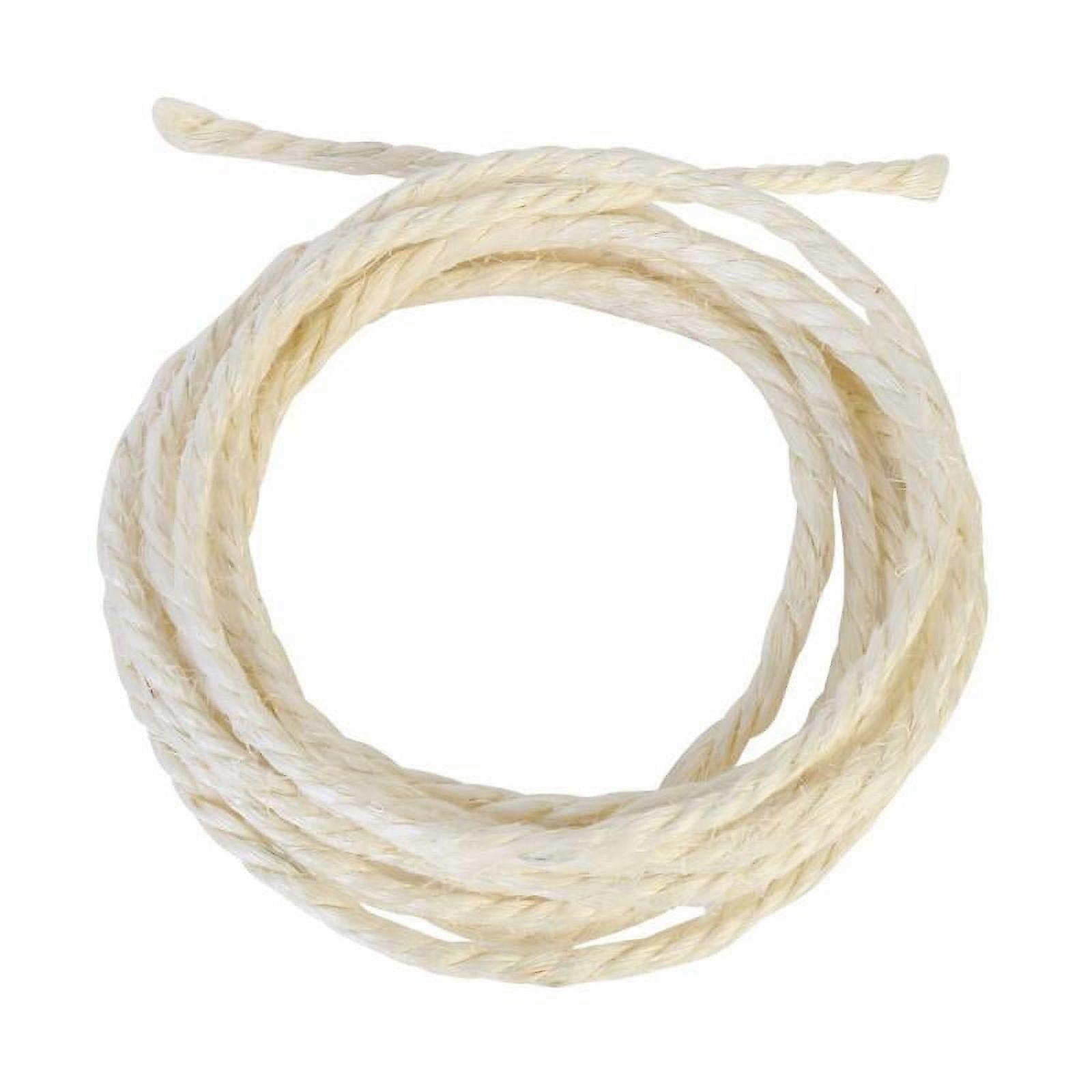 JANDEL 3/5M Sisal Rope for Cats Scratching Post Toys DIY Cat Scratch Board for Cat to Exercise Claw