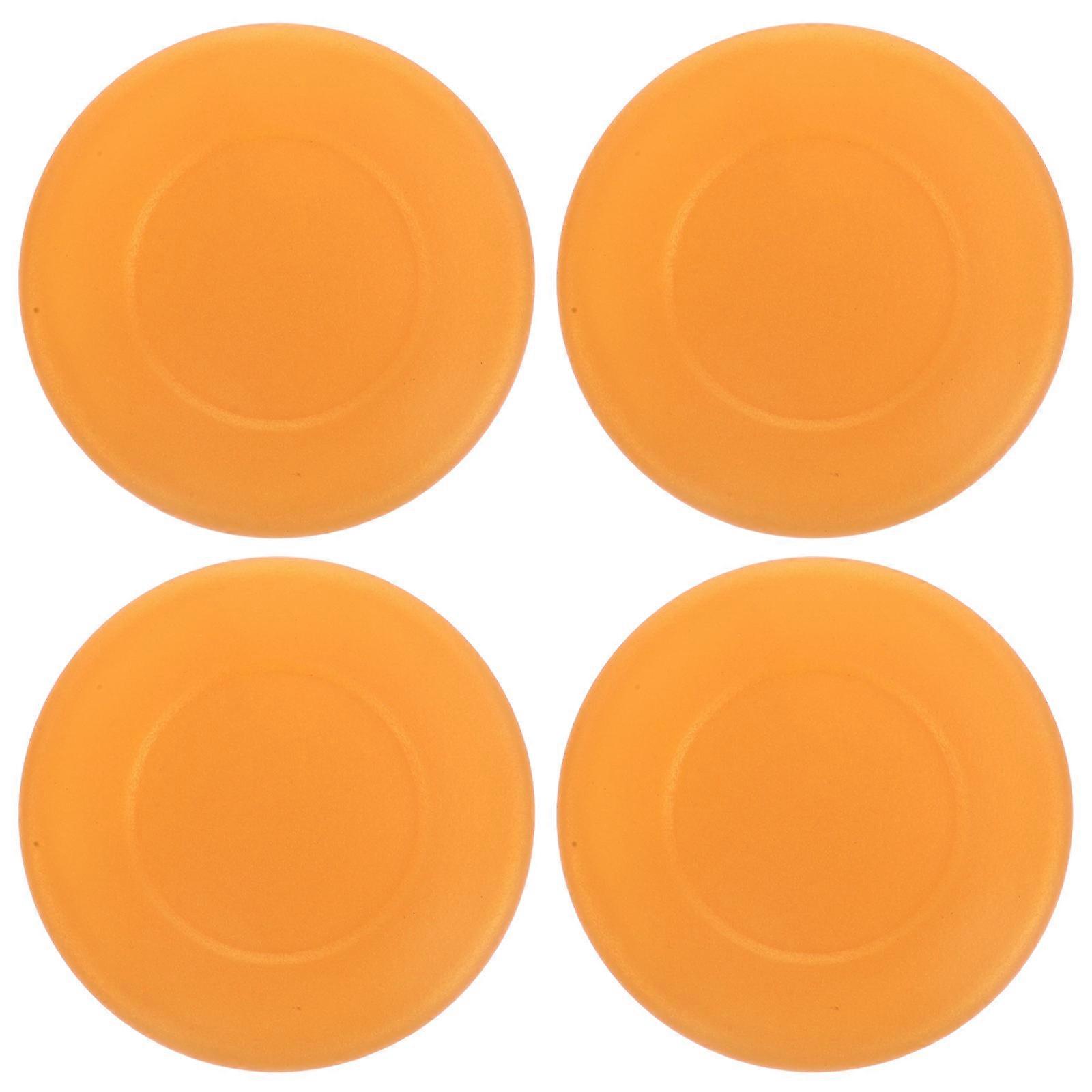 Ice Hockey Puck For Practicing And Training 20 Pcs PVC For Children And Adults With Golden Color And Low Friction Sliding
