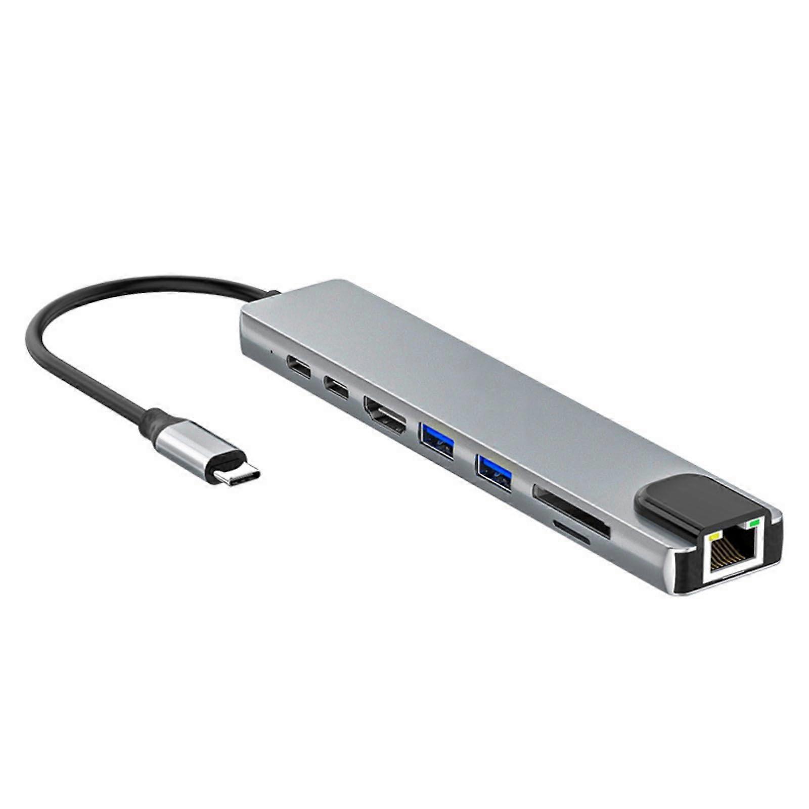 USB C Hub with 4K HDMI Output PD100W Charging and  Speed Data Transfer for Laptops and Tablets