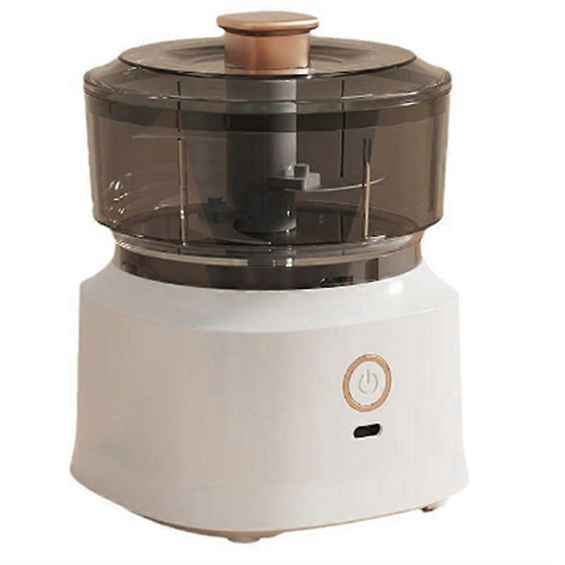 Electric Garlic Puree Grinder, Food Chopper,White