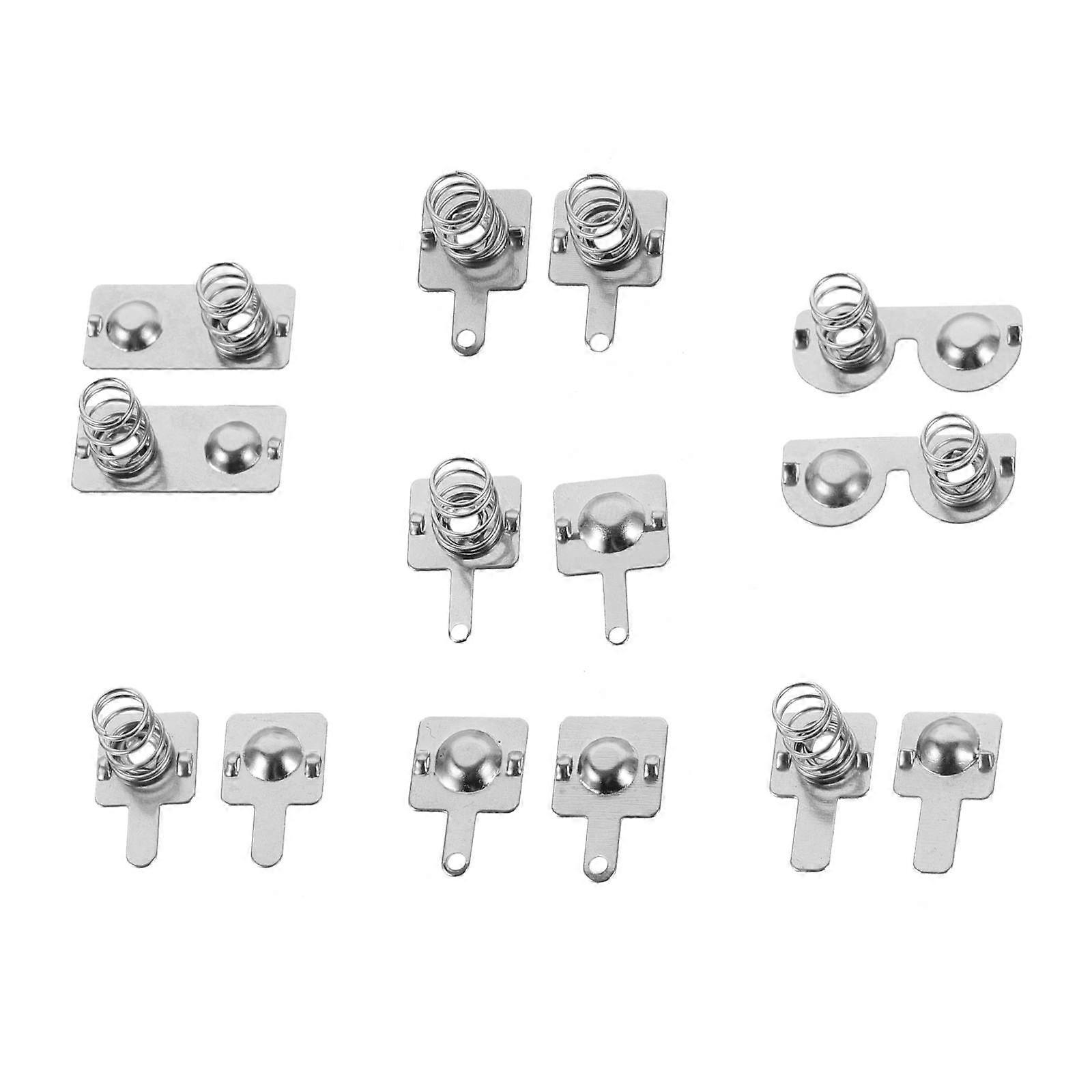 Battery Spring Contact for Remote Control Metal Holder Parts Replacement 3Sets