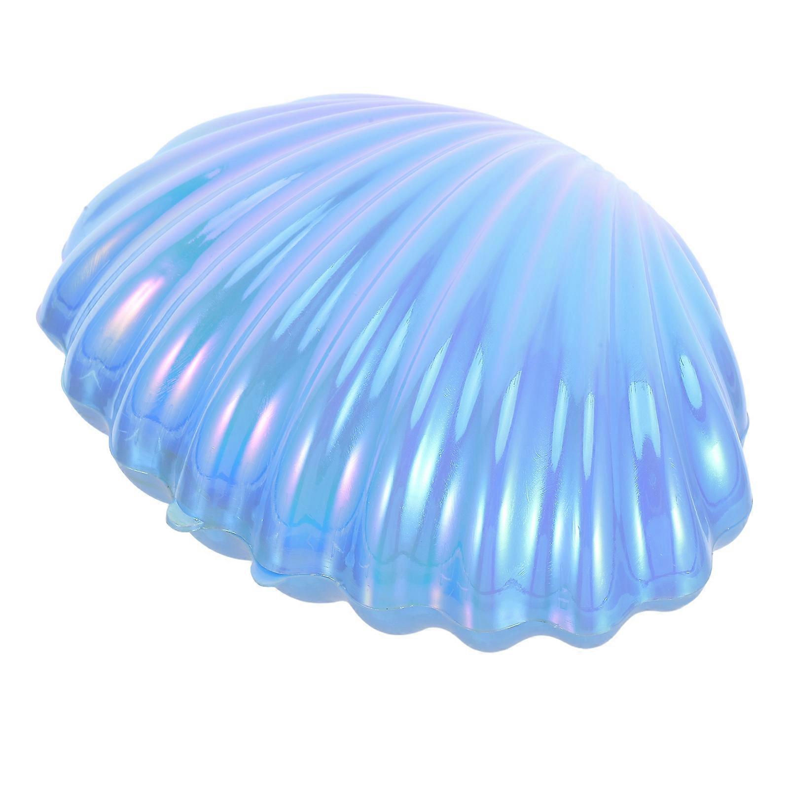 Seashell Candy Box for Wedding Decor Blue Seashell Trinket Holder