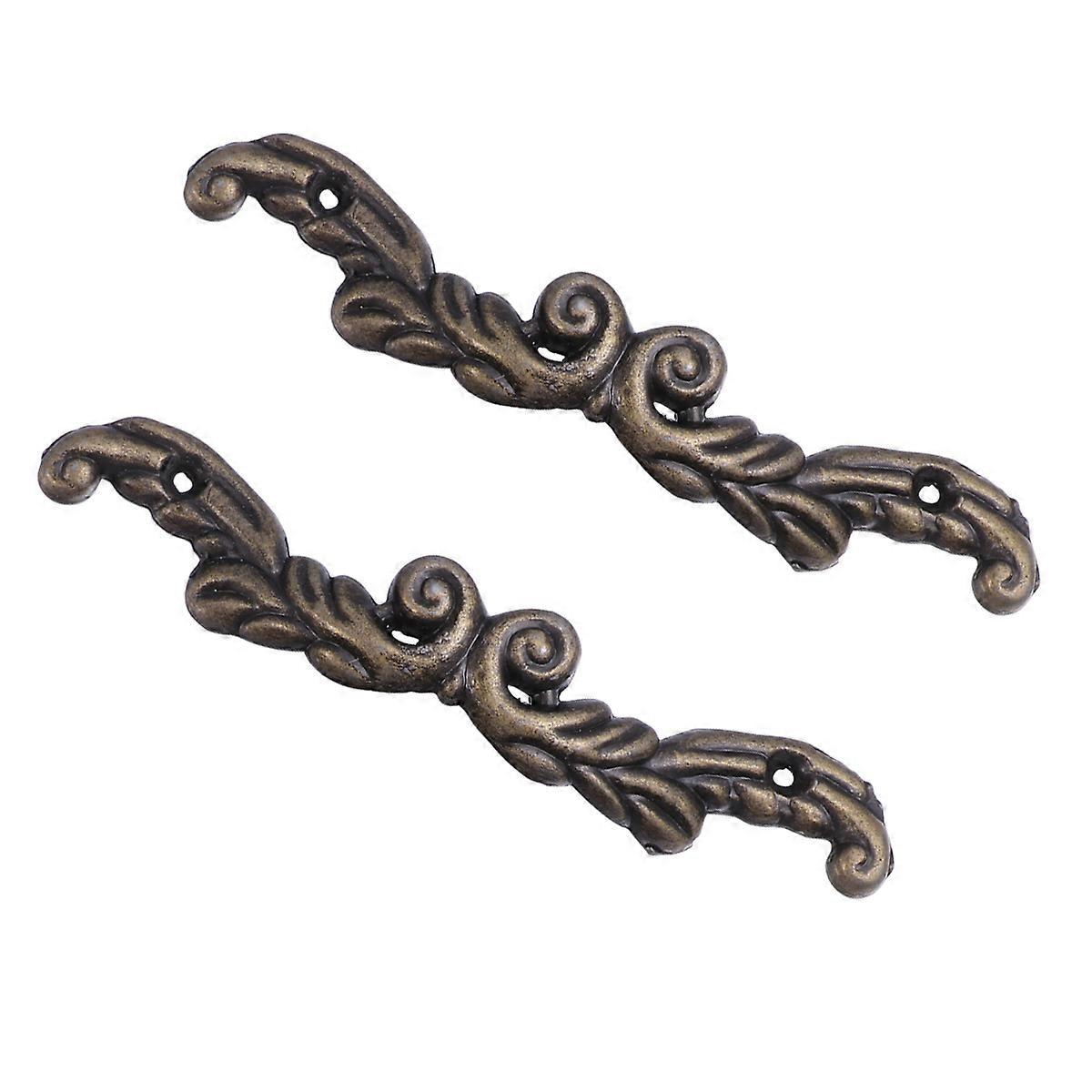 Door Knobs Metal Pull Handle for Cupboard Drawer Replacement Dark Brown