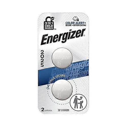 Energizer Lithium 2025 3Volts Battery, 2 Count / 1 Pack
