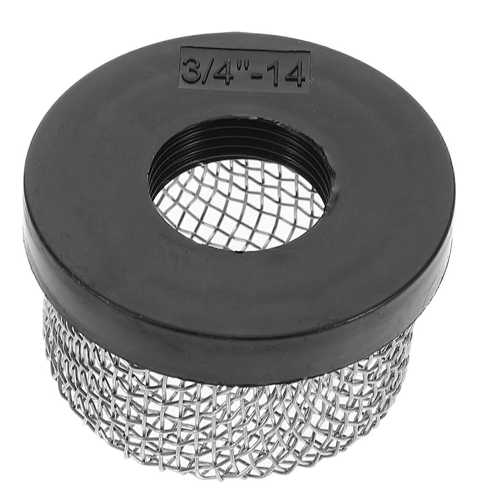 Silver Stainless Steel Inlet Strainer for Pool Pump 5Pcs Set