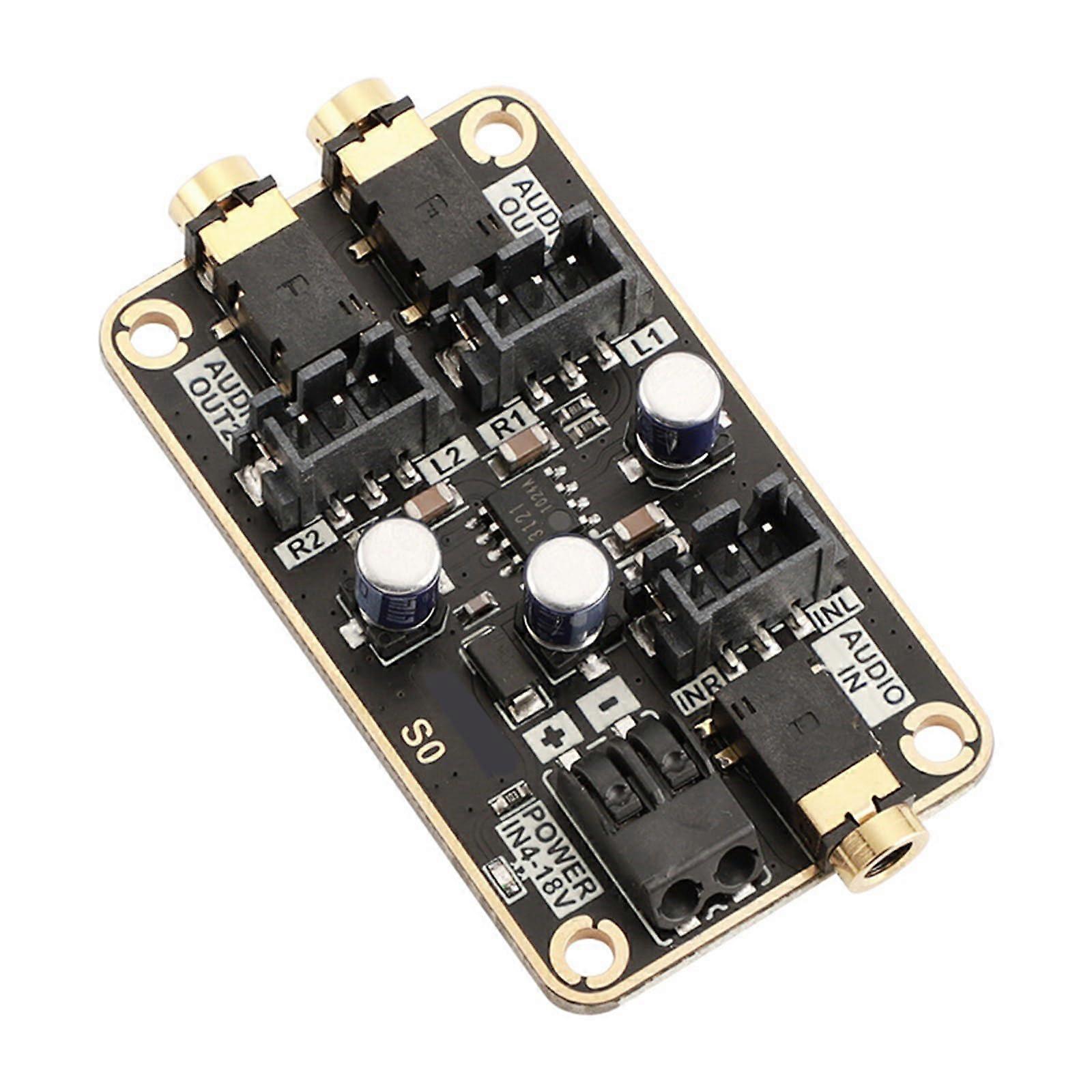 Noise Reduction Module for Car Audio and Home Systems with Stable Audio Performance and Noise Filter