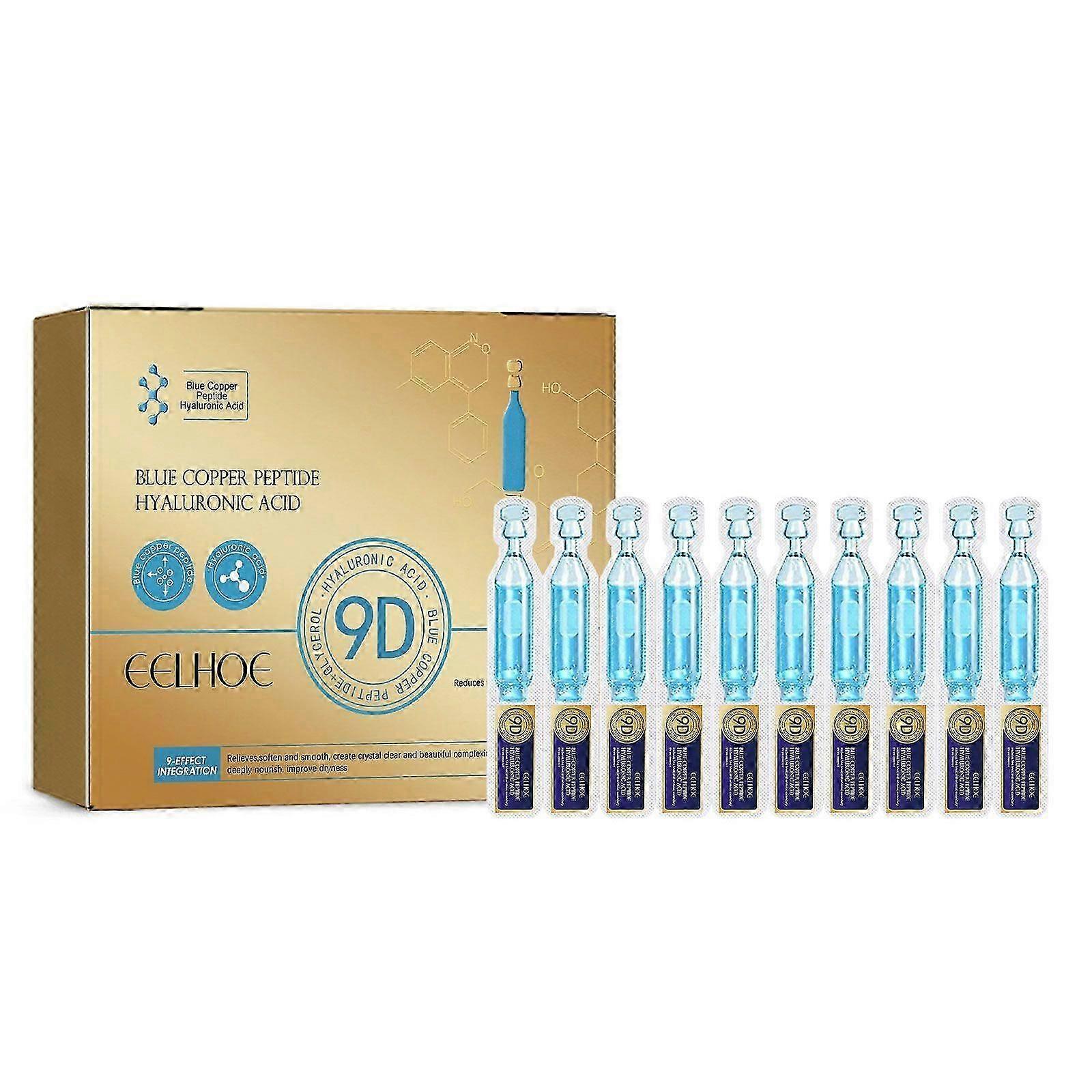 Blue Copper peptide hyaluronic acid serum