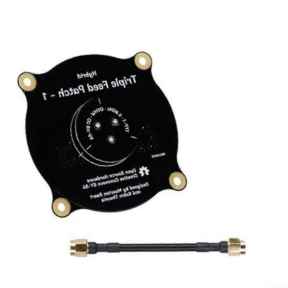 Circular Polarized Directional Patch Antenna 5.8GHz SMA for Long Range Drone Control Low Loss