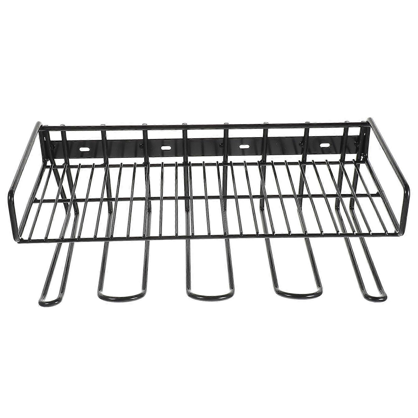 Power Tool Organizer Wall Mounted Rack with Charging Station for Garage and Workshop Storage