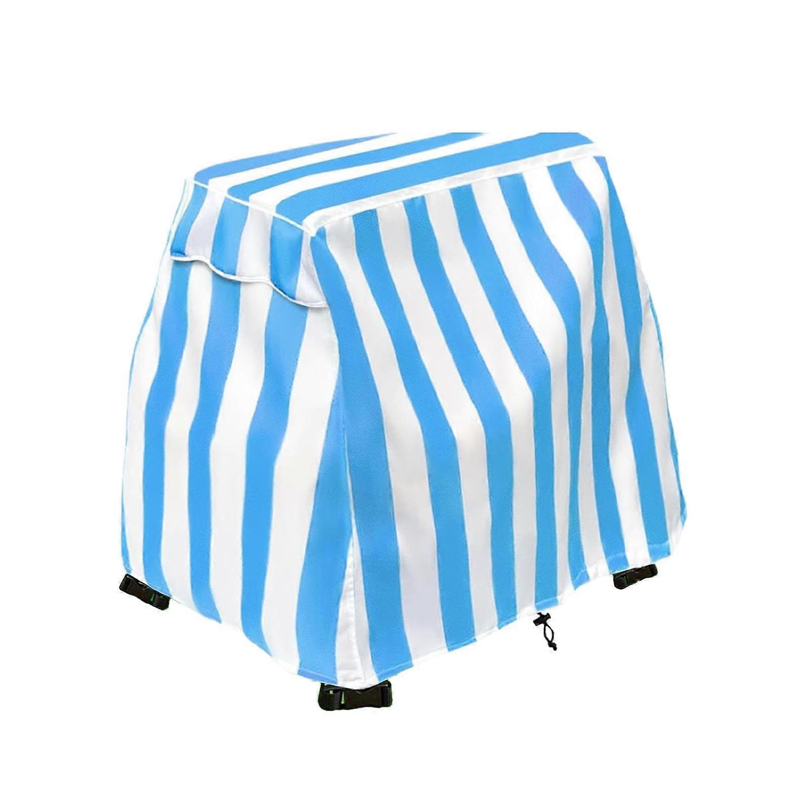 Water Table Cover Waterproof with Secure Buckle Closure for Outdoor Play, Blue