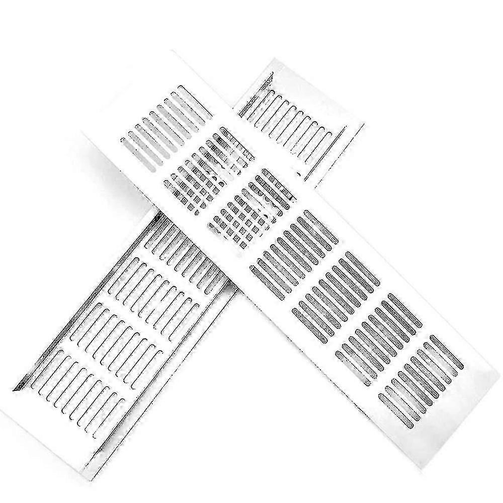 Ventilation Grilles, 2 Aluminum Ventilation Grilles Per Package
