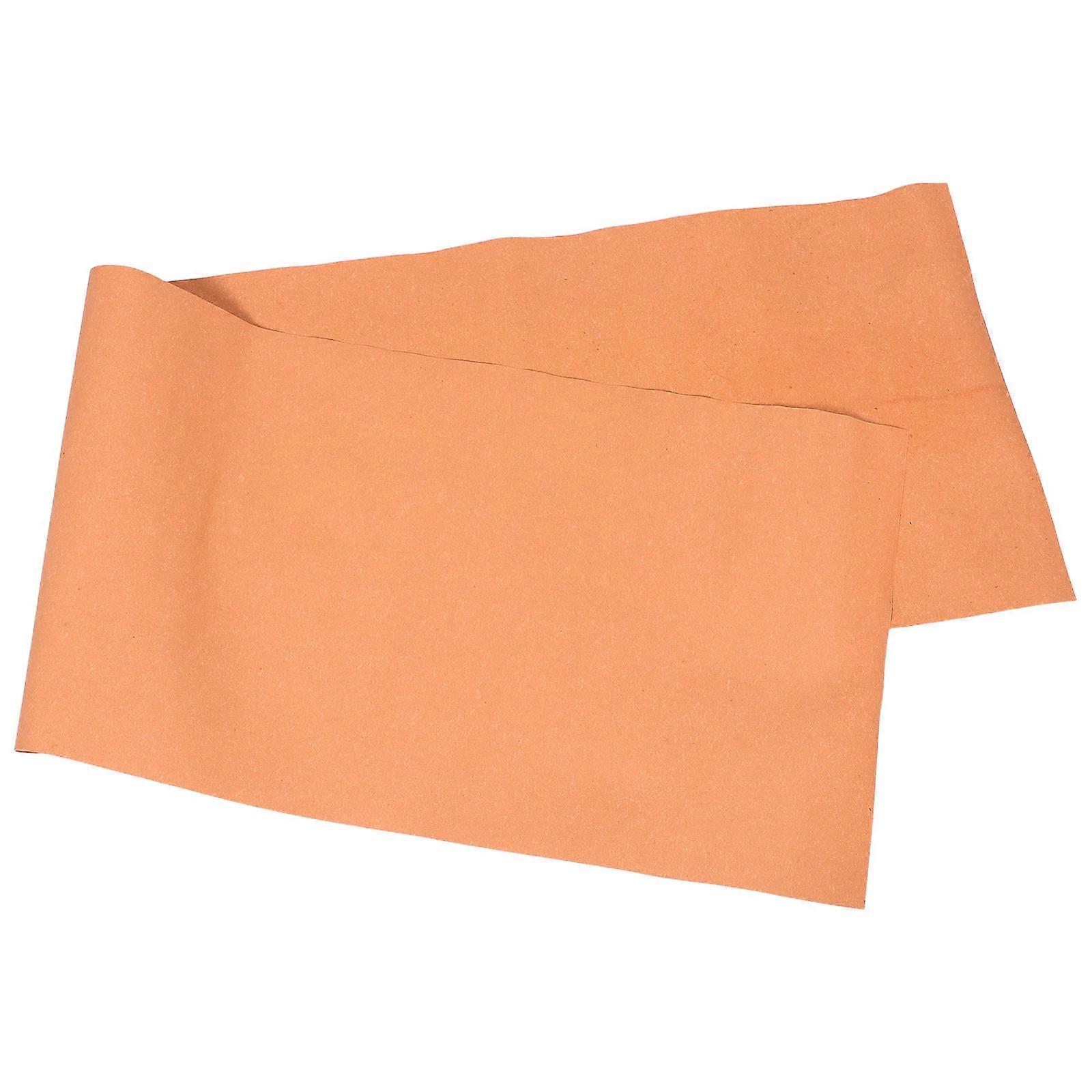 Orange DIY Craft Bag Liner Sheets for Stiffener Material for Handbag Making