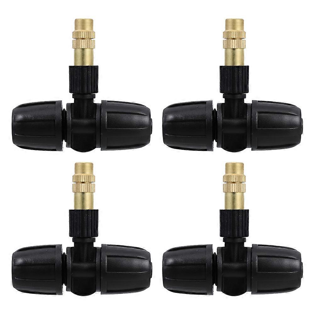Misting Sprayer Nozzle for Spraying 4Pcs Copper Precision Atomizing Nozzles