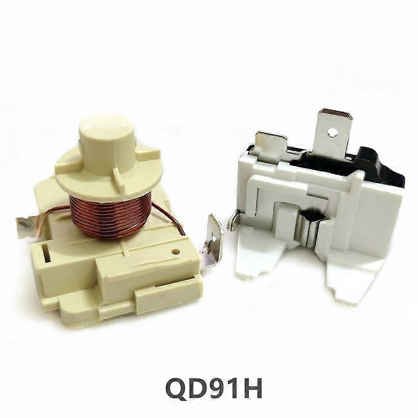 Heavy-Duty Hammer Starter QD91H QL2-4.95 4.6 with 1/3hp Butterfly Protector for Refrigerator/Freezer/Compressor