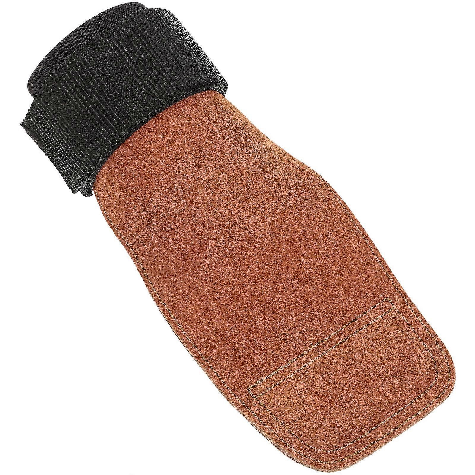 Weightlifting Palm Pads Shield for Gym Use Brown Palm Protector