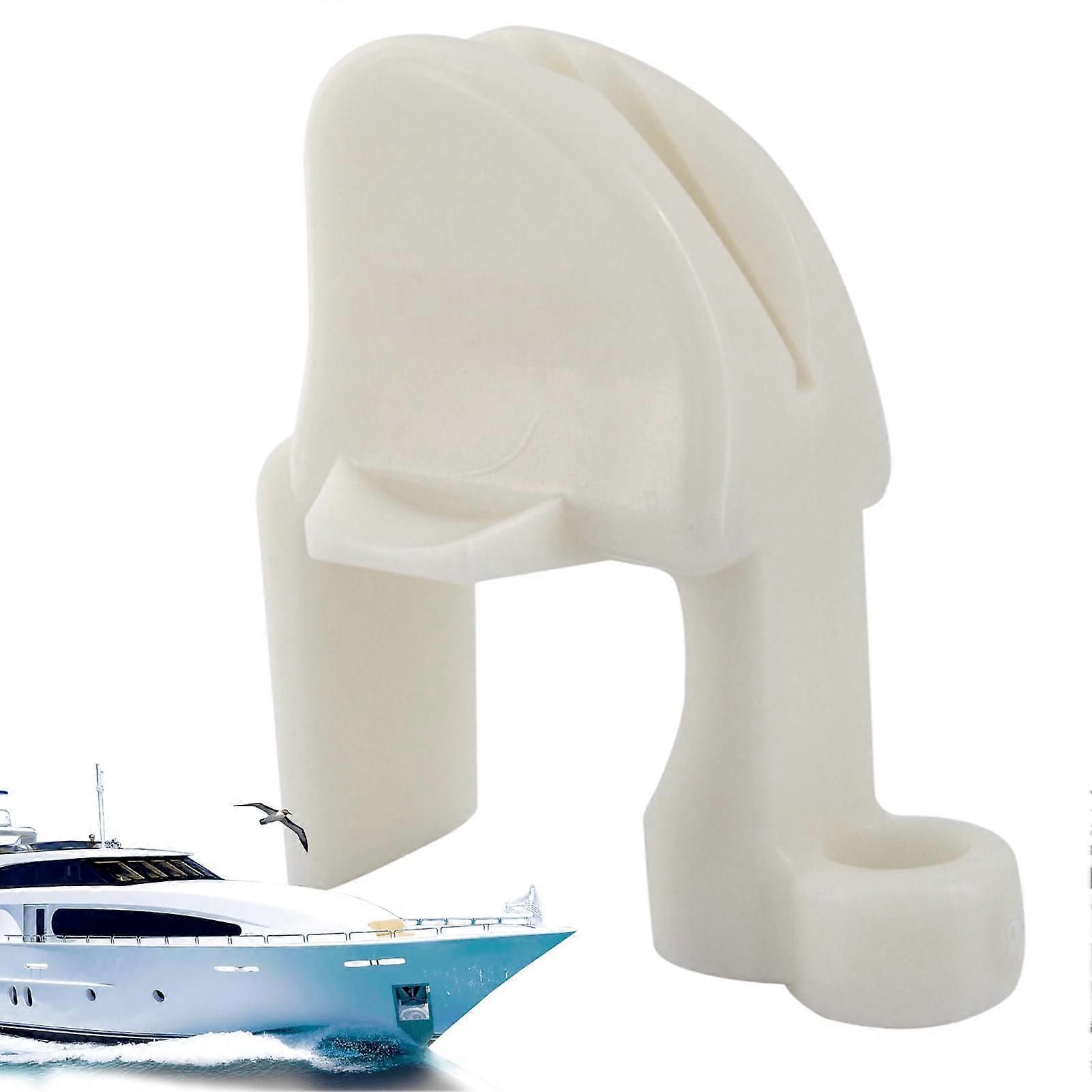 Boat Fender Clips UV Resistant Nylon ShockResistant Quick Release Holders for Marine Docking White