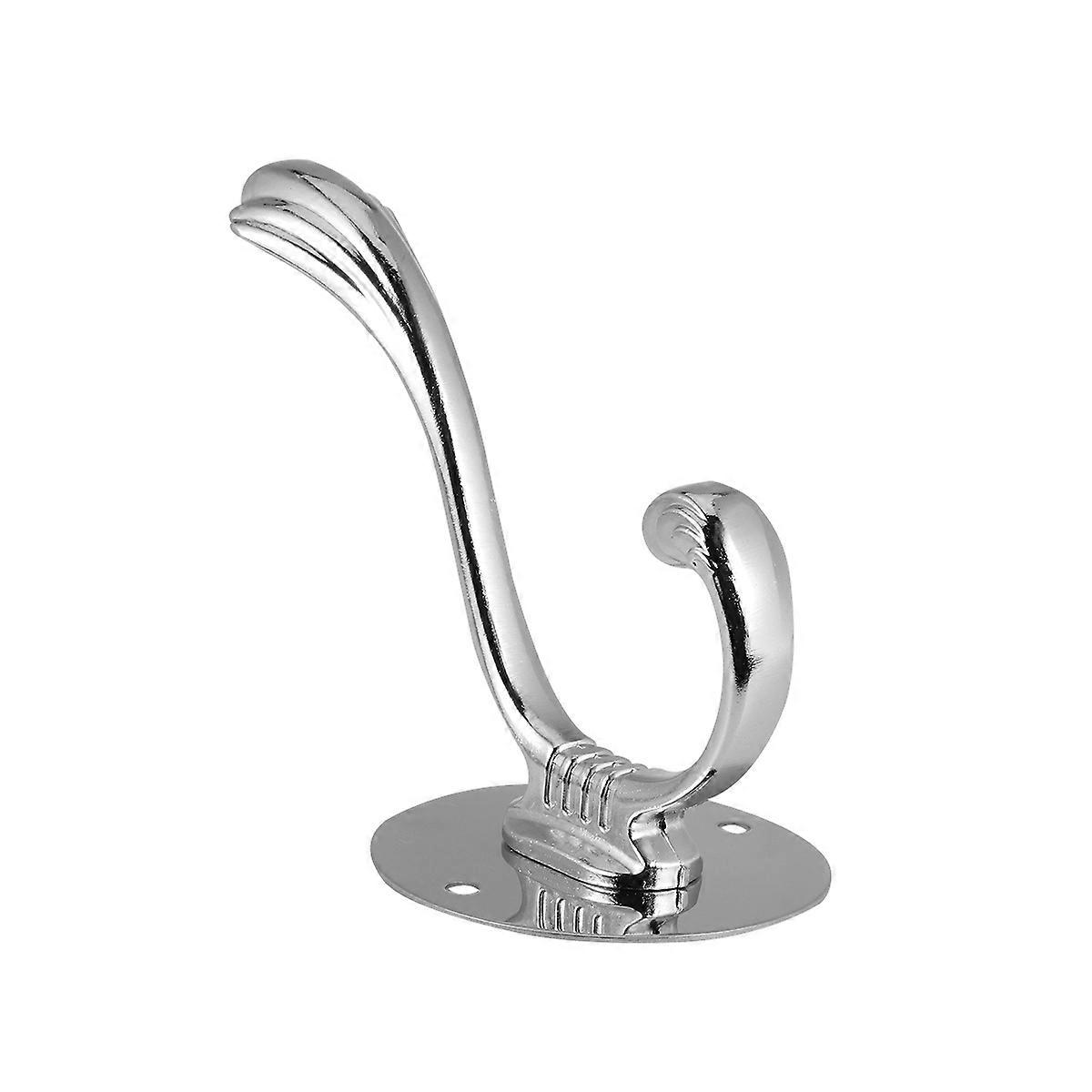 Sticky Hook for Hanging 1Pcs Silver Stainless Steel Thickened Wall Hook