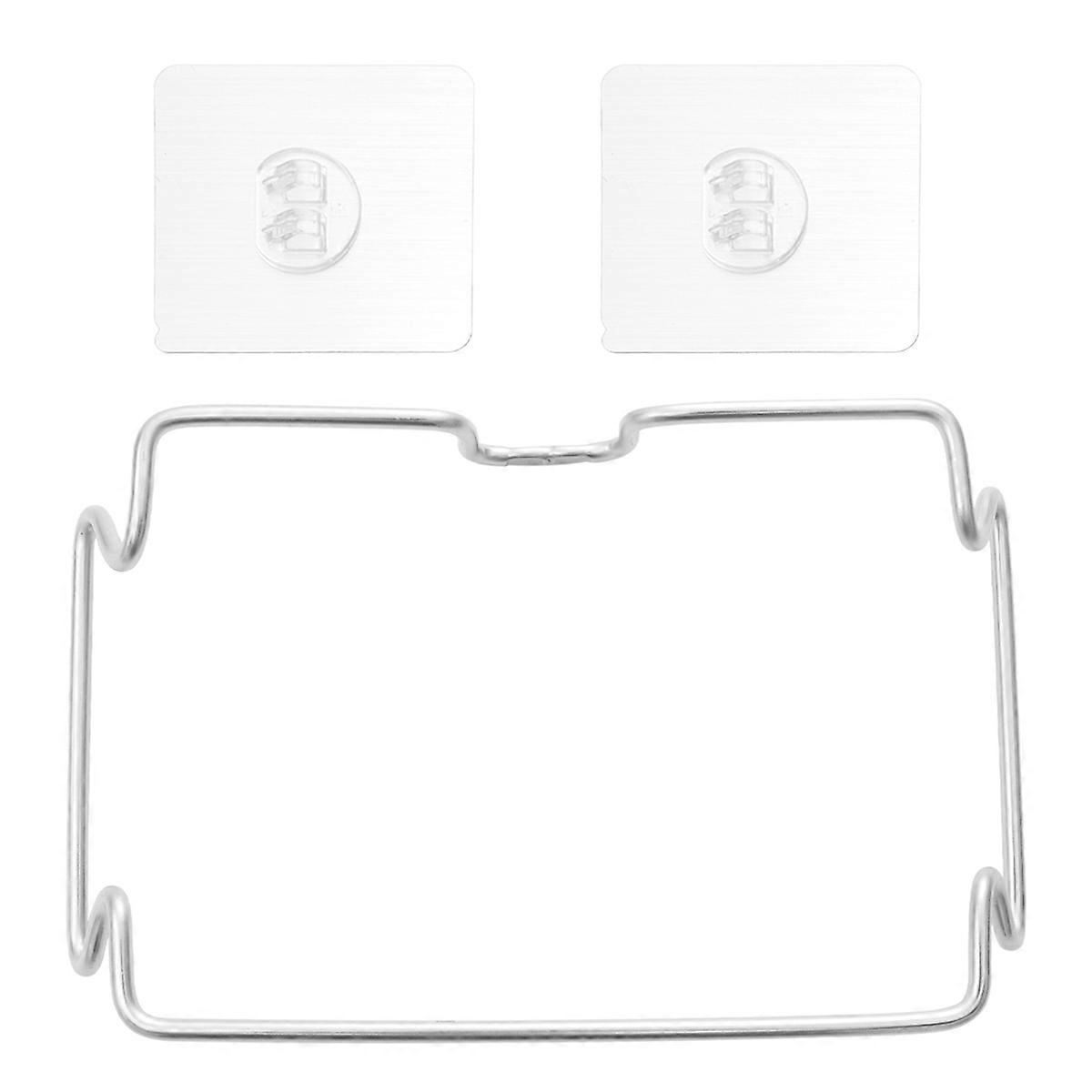 Kitchen Storage Rack Stainless Steel Adhesive Hook for Hanging