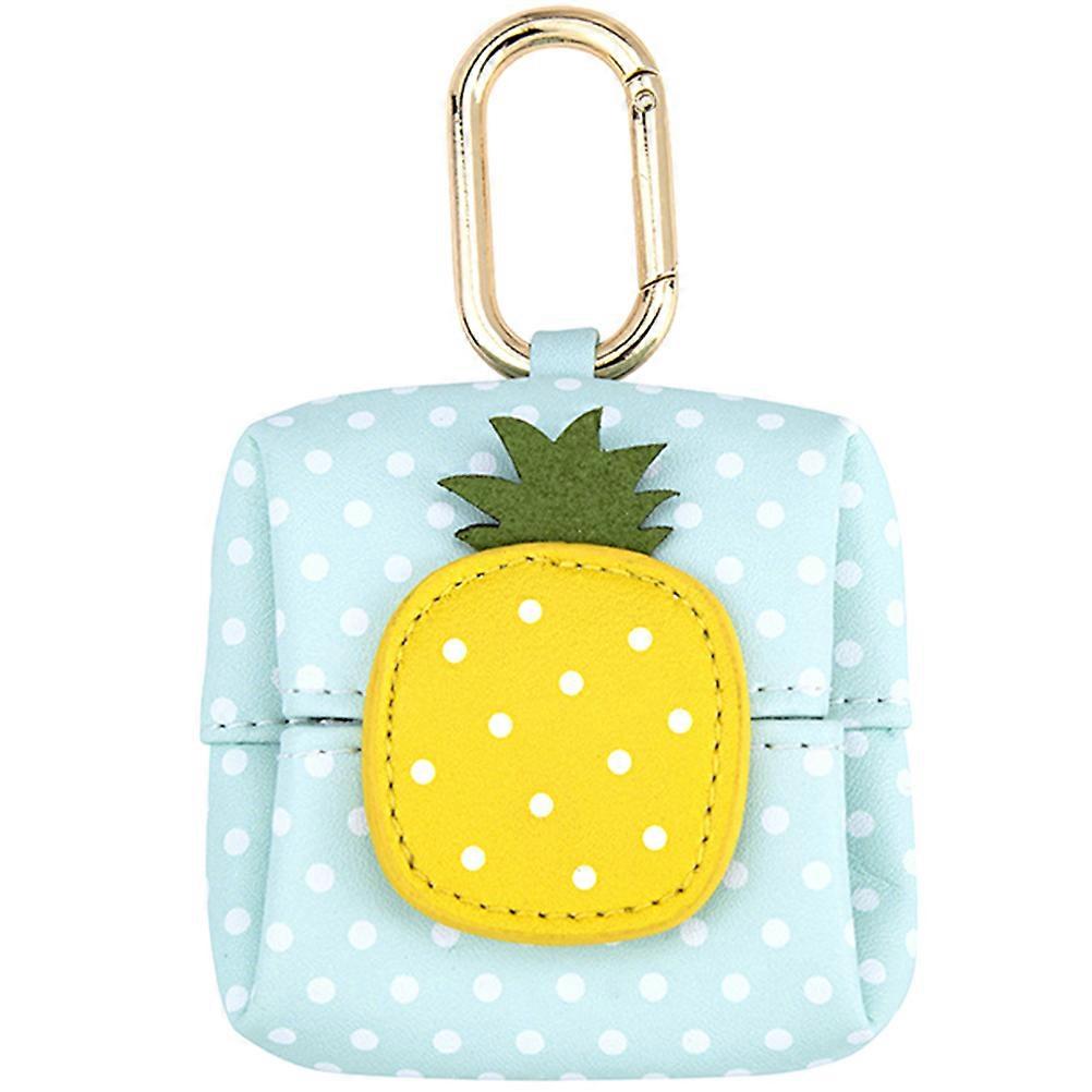 Fruit Pattern Earphone Carrying Pouch for Storage Use with Button