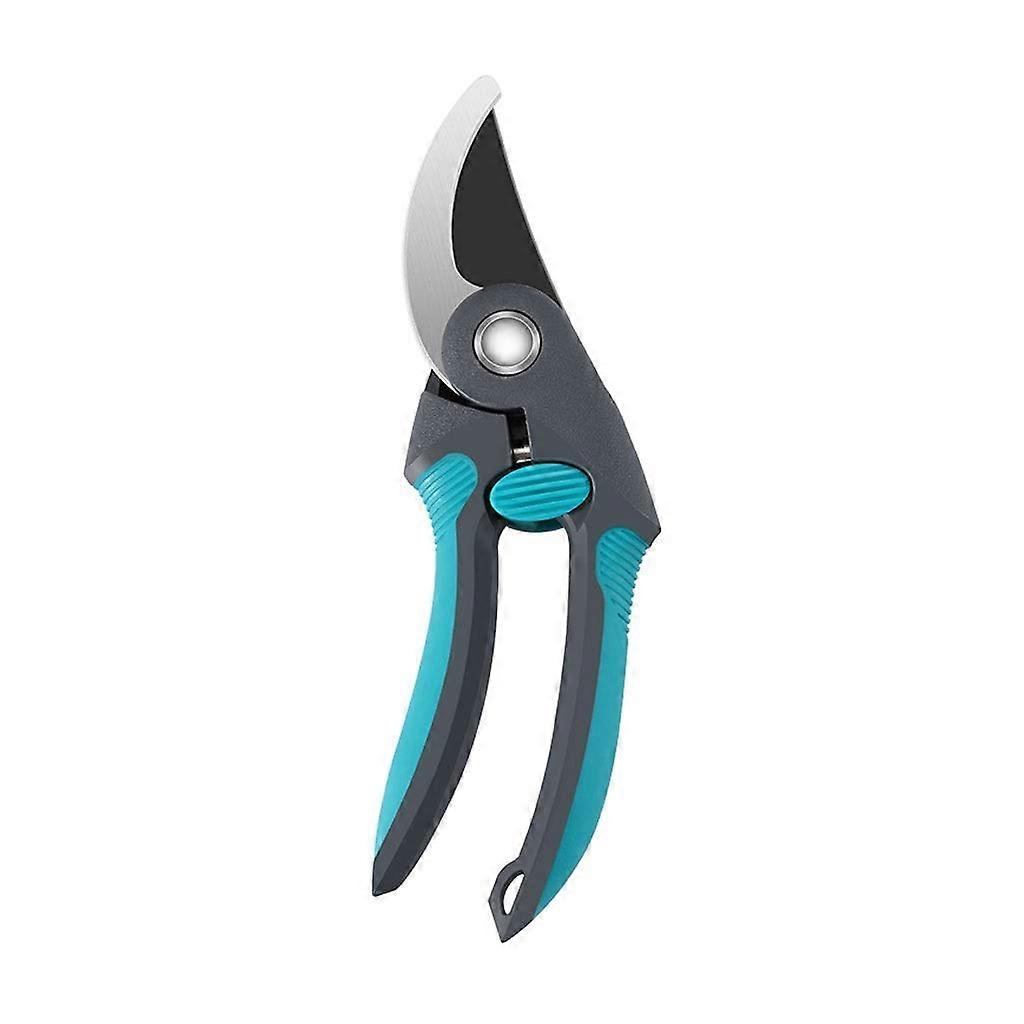 Heavy Duty Garden Pruning Shears with Ergonomic Grip and  Cutting Angle, Blue