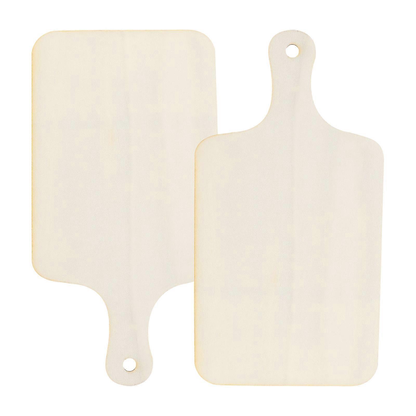 Wooden Mini Cutting Board Breadboard for Holding Use 2Pcs Pack