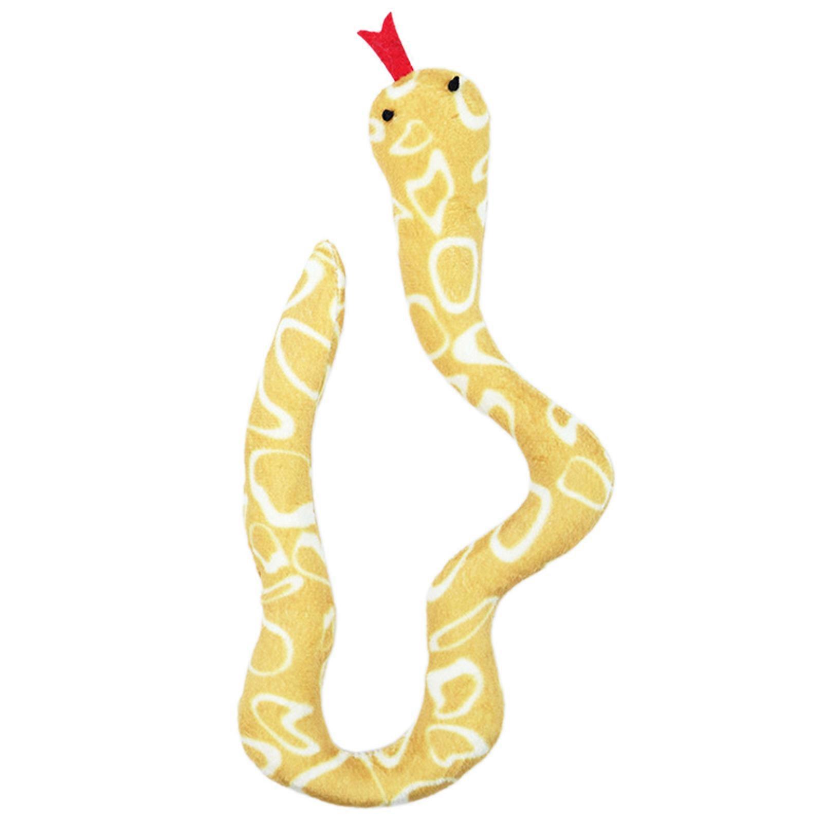 Cat Catnip Snake Toy, Interactive Cat  Self-Play Teaser, Keeps Cats Active & Entertained