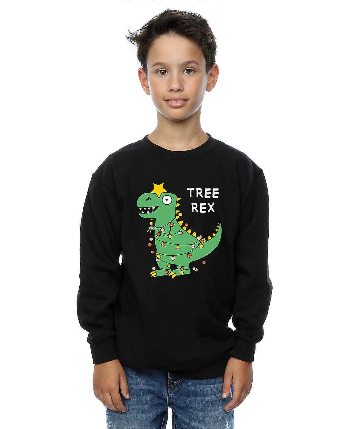 Christmas Boys Tree Rex Sweatshirt