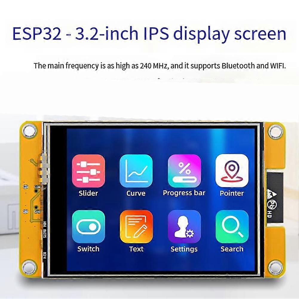 ESP32 LVGL WIFI&Bluetooth Development Board 3.2 Inch 240x320 Smart Display Screen TFT Module No Touch