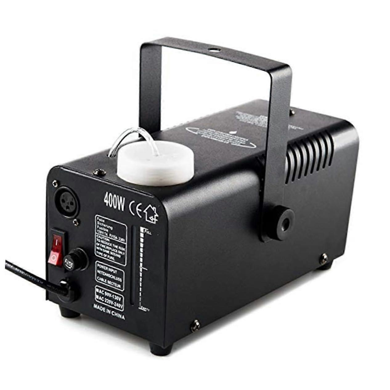 Wireless Remote Control Stage Fog Machine with LED Lights and Easy Mount Bracket for Party and Wedding