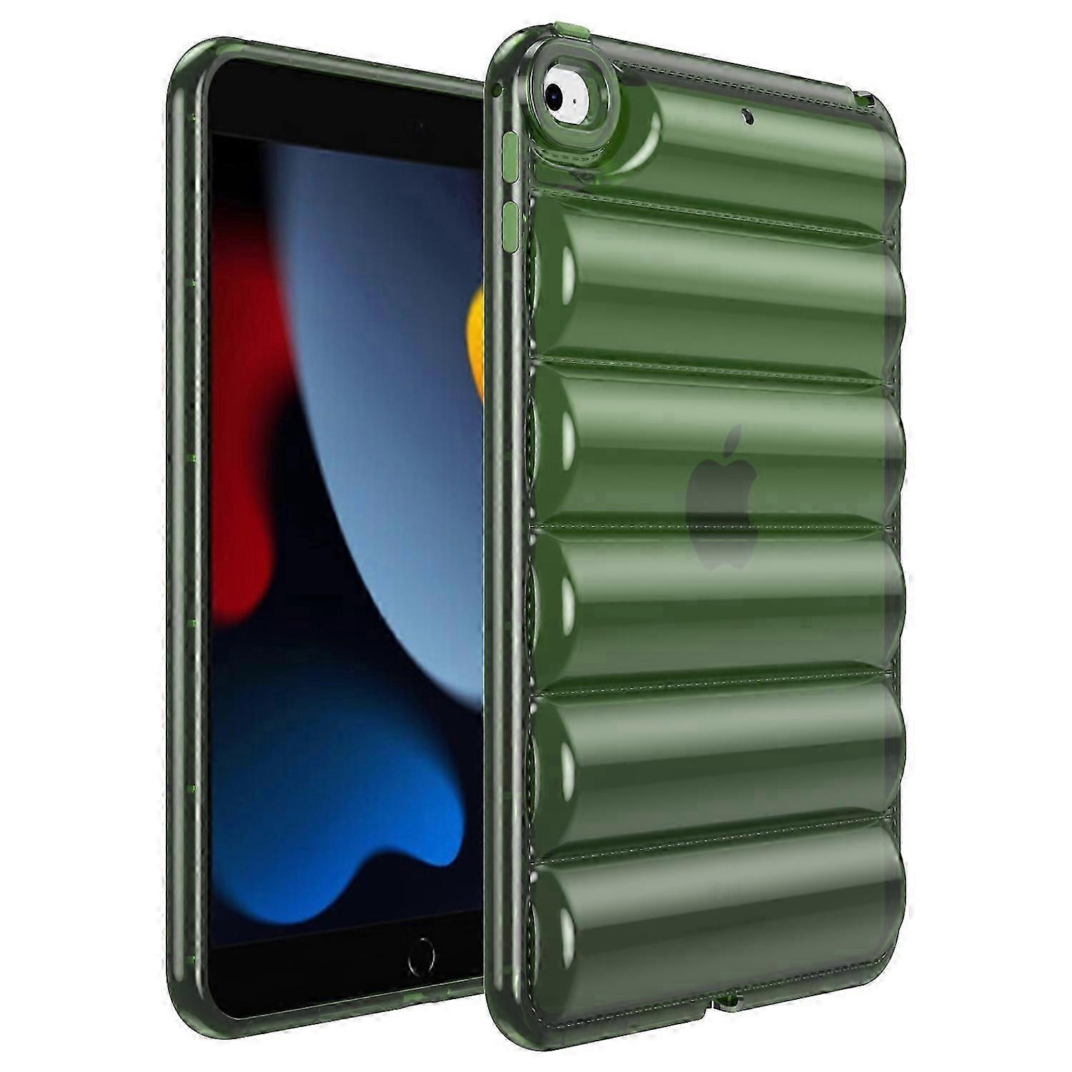 For iPad mini 4/mini (2019) 7.9 inch TPU Tablet Case Soft Puffer Down Jacket Design Back Cover