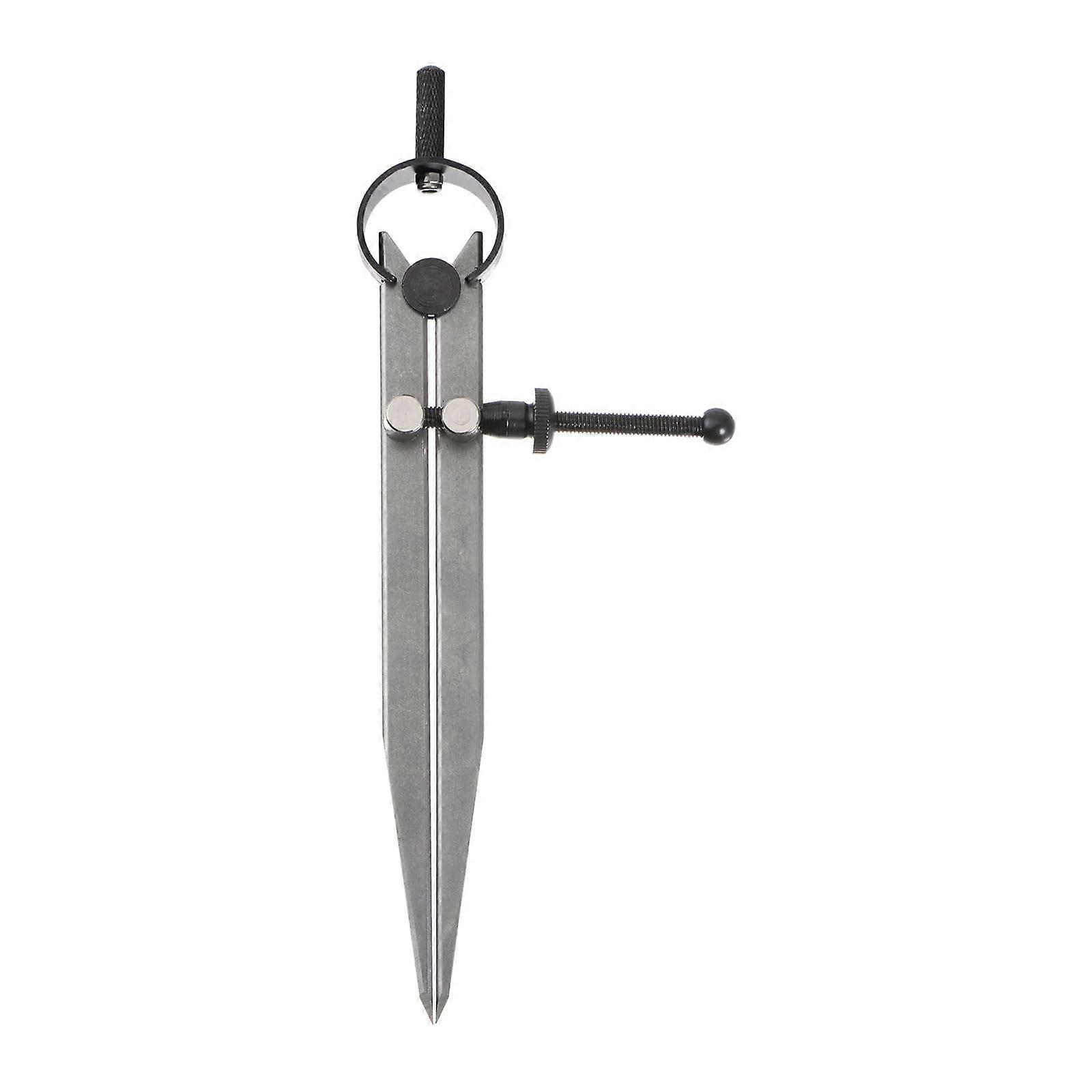 6 Inch Spring Divider Caliper with Solid Nut for Precision Scribing, Metalworking and Woodworking