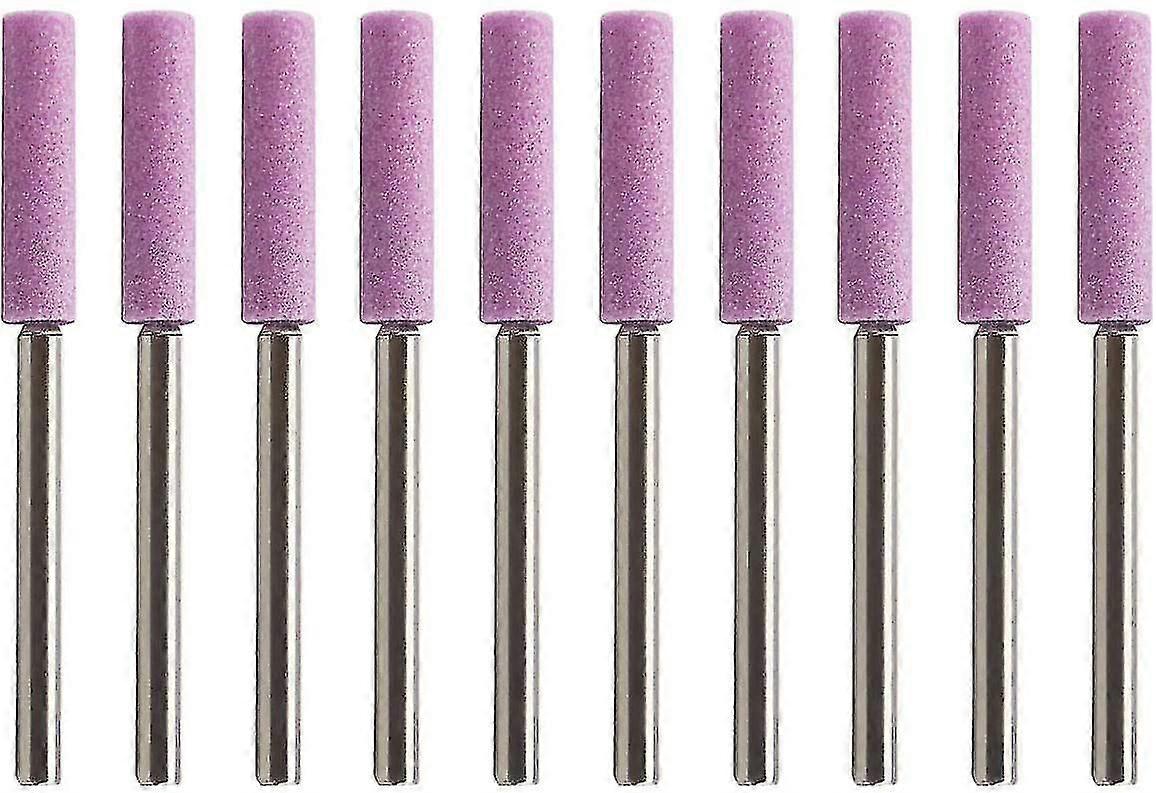 10pcs 3/8 Chainsaw Sharpener Compatible For Manicure Chainsaw Chain Polishing