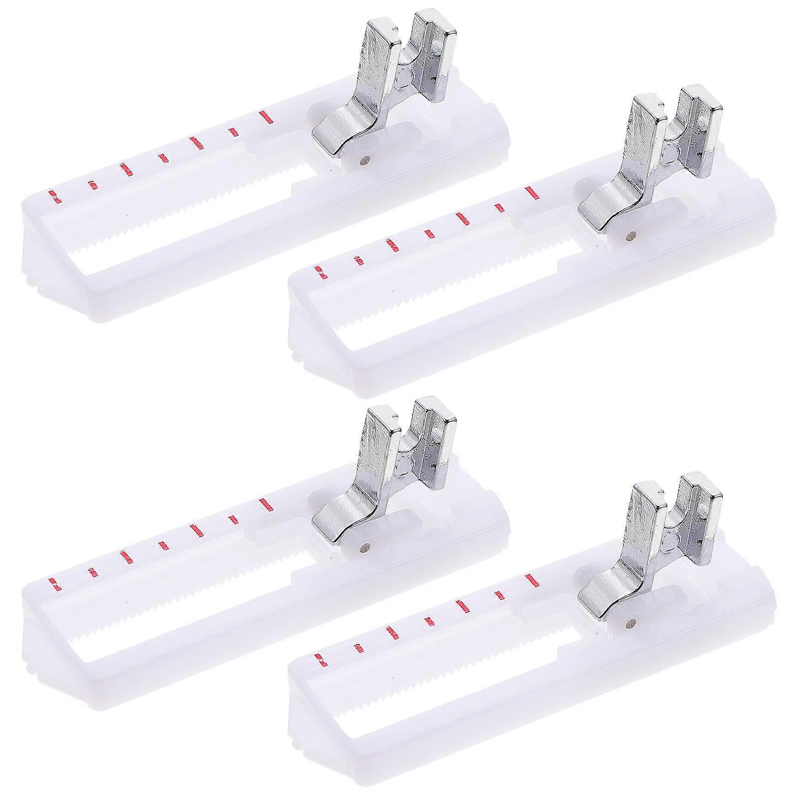 Eyelet Sewing Foot Eyelet Buttonholes Sewing Machine Patterning Sewing Tools 6.8X2.2X2CM 4Pcs