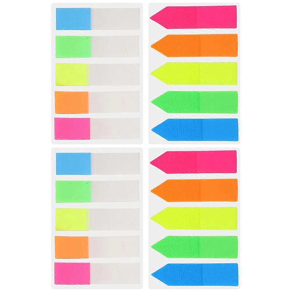 Paper Page Marker Memo Pad for Self-Adhesive Tabs 20Sets