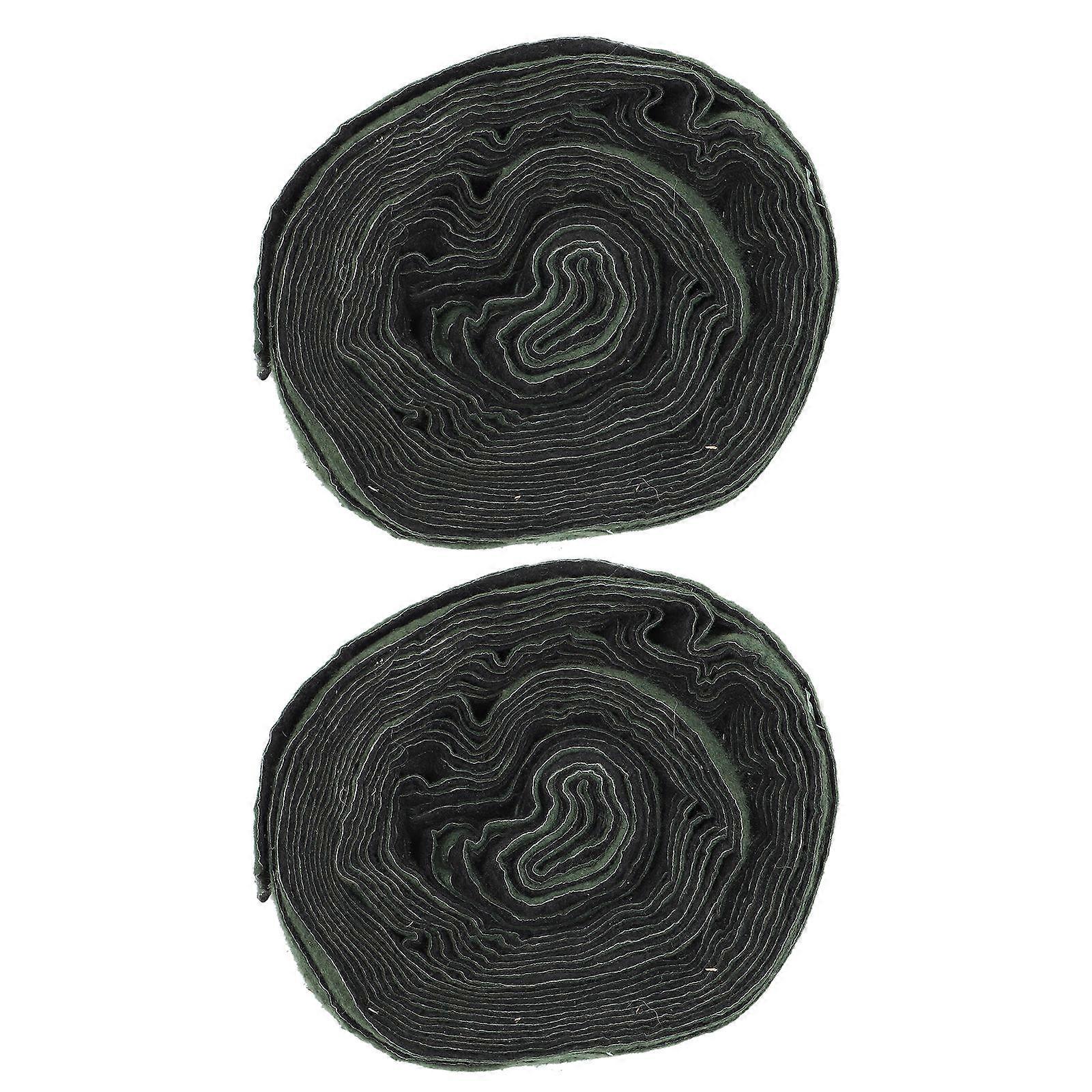 Tree Protection Cover Tree Cold-Proof Wrapper for 4 Rolls Green Cloth
