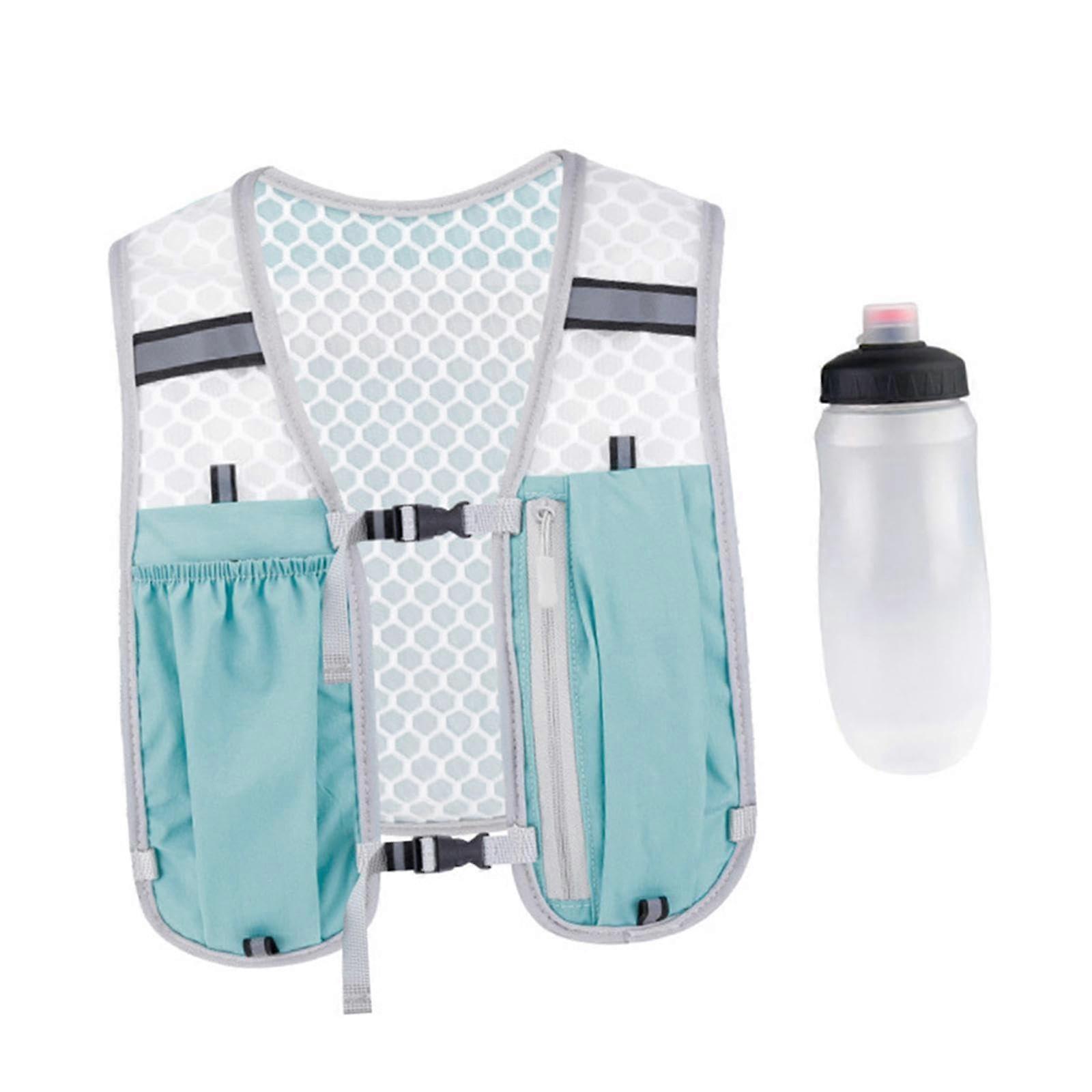 Hydration Backpack with Soft Flask, Lightweight Breathable Mesh, Water Resistant for Hiking Running