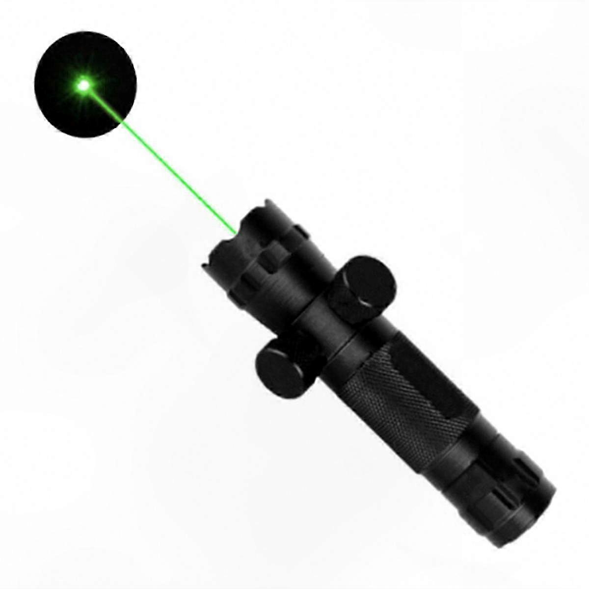 Adjustable Green Laser Sight with Infrared Alignment Tool for Precision Hand Calibration