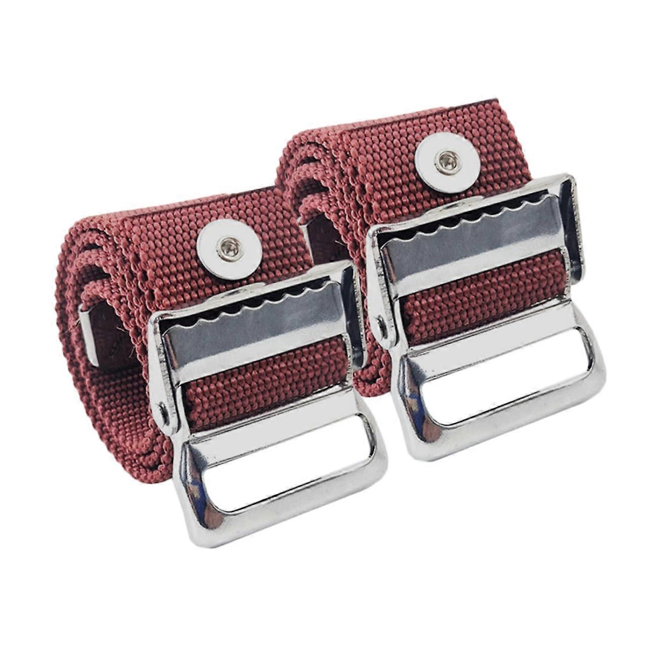 2Pcs Adjustable Leg Straps for Drywall Stilts, Secure Thigh Support and Easy Replacement Use