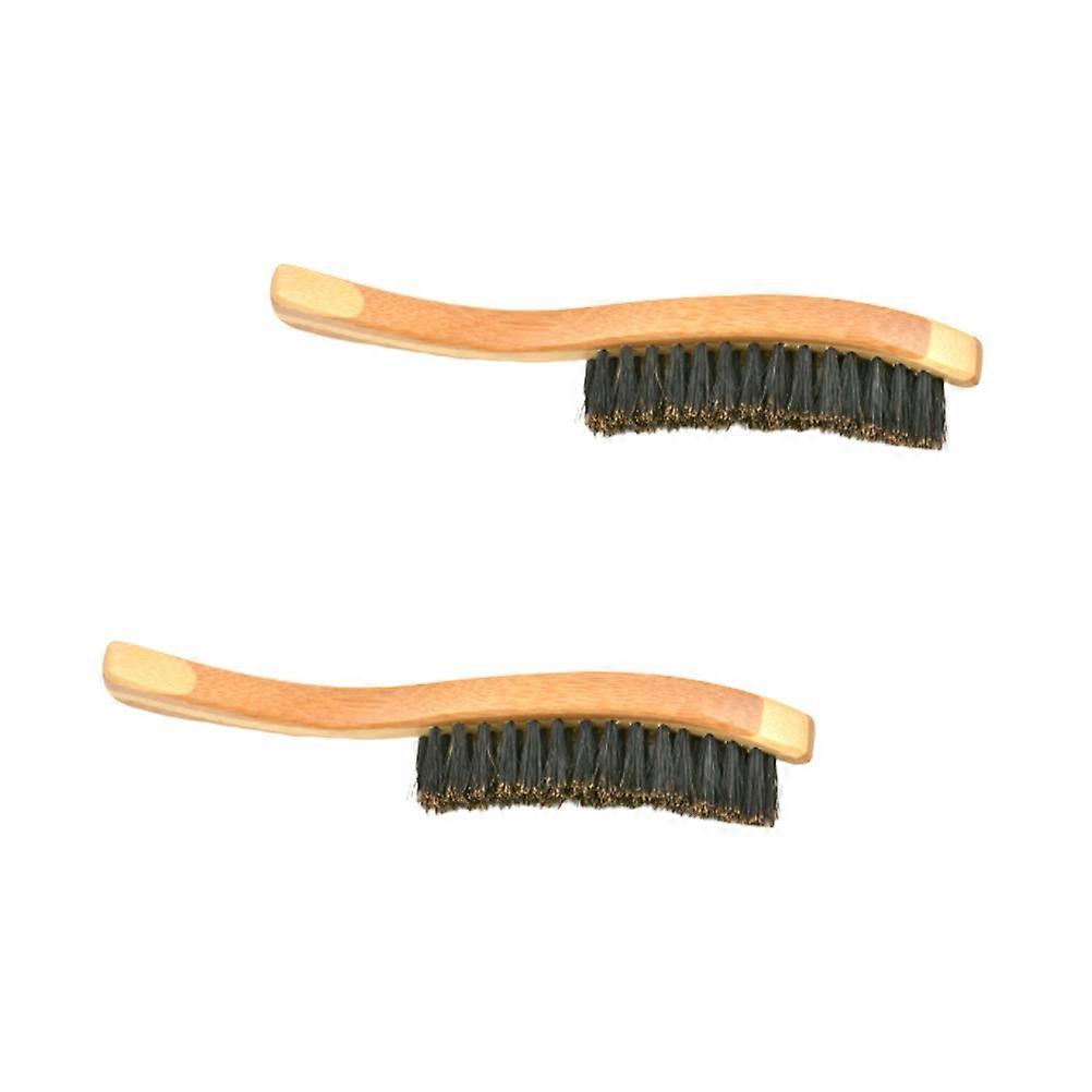 Brush Beard Styling Maker 2Pcs for Men's Beard Grooming Use