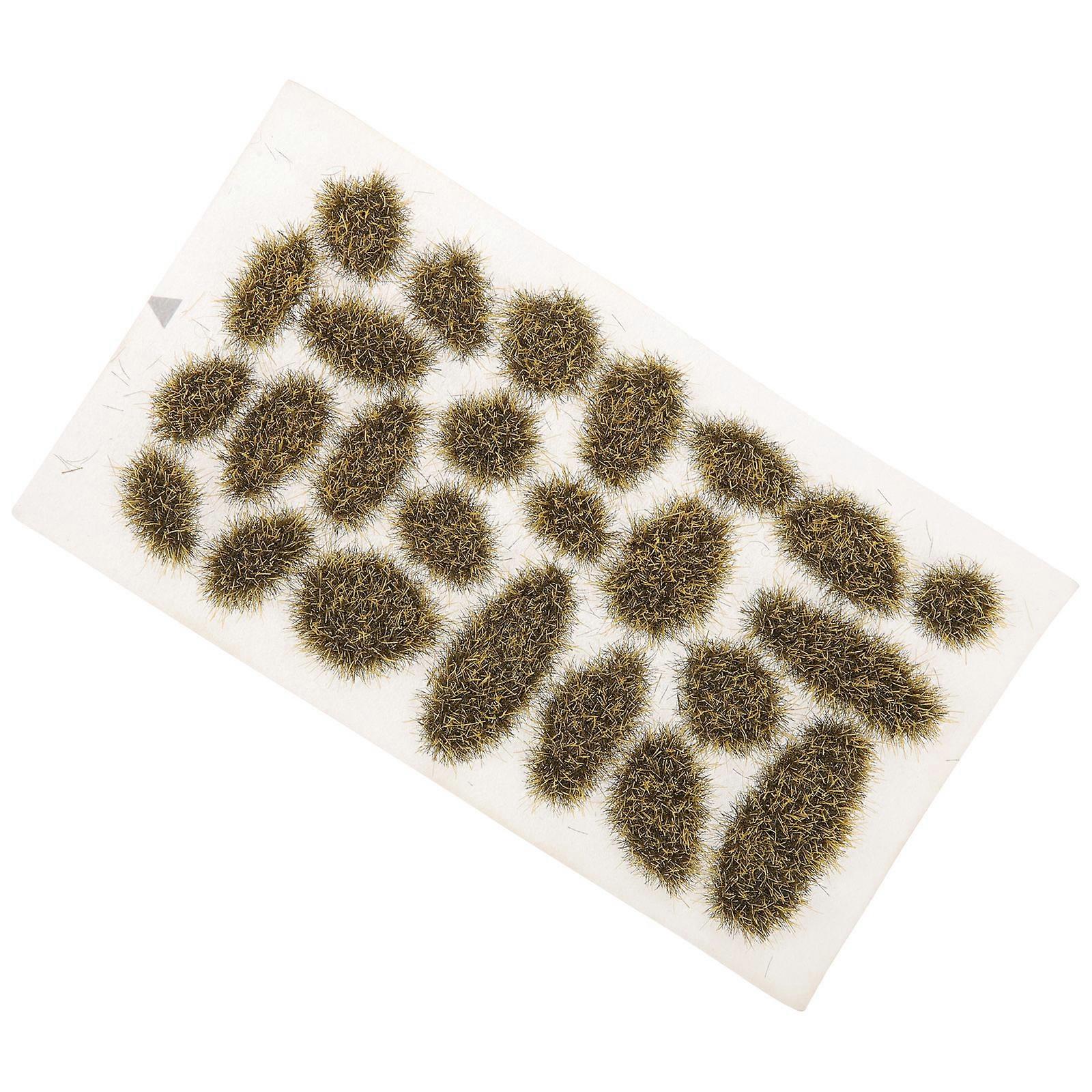 Grass Tuft Model Static Grass Tuft for Diorama Decoration 5 Boxes Pack