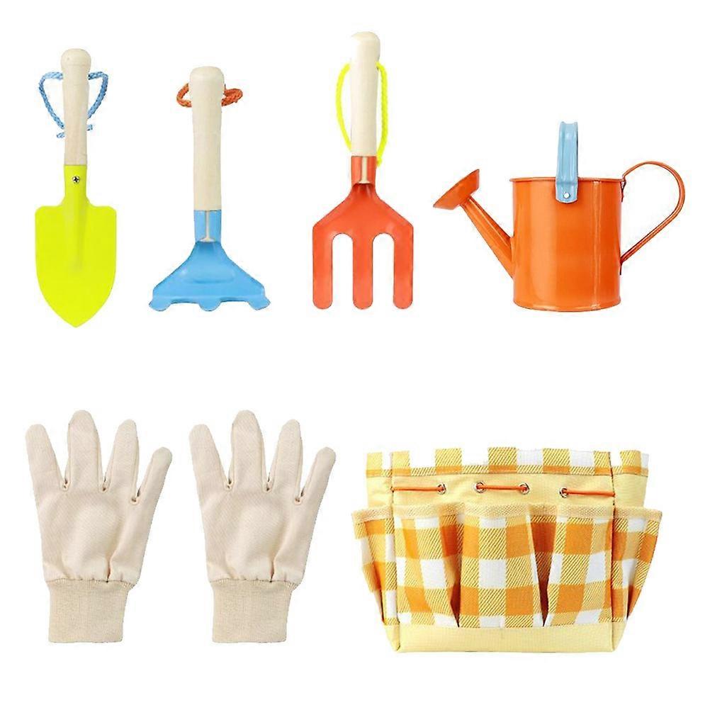 Kinder-Gartenwerkzeug-Set, 7-teiliges Set