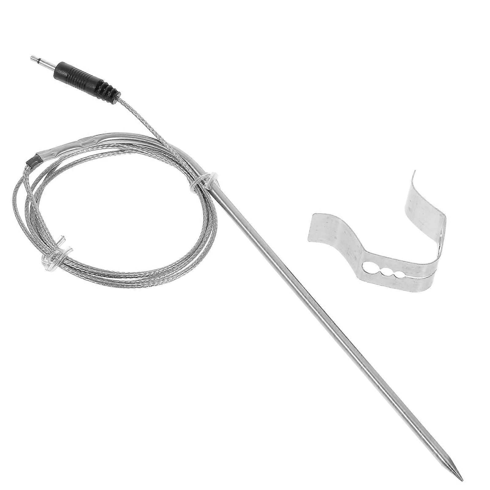 Grilling Temperature Probe Thermometer Holder for Meat Cooking 1Set