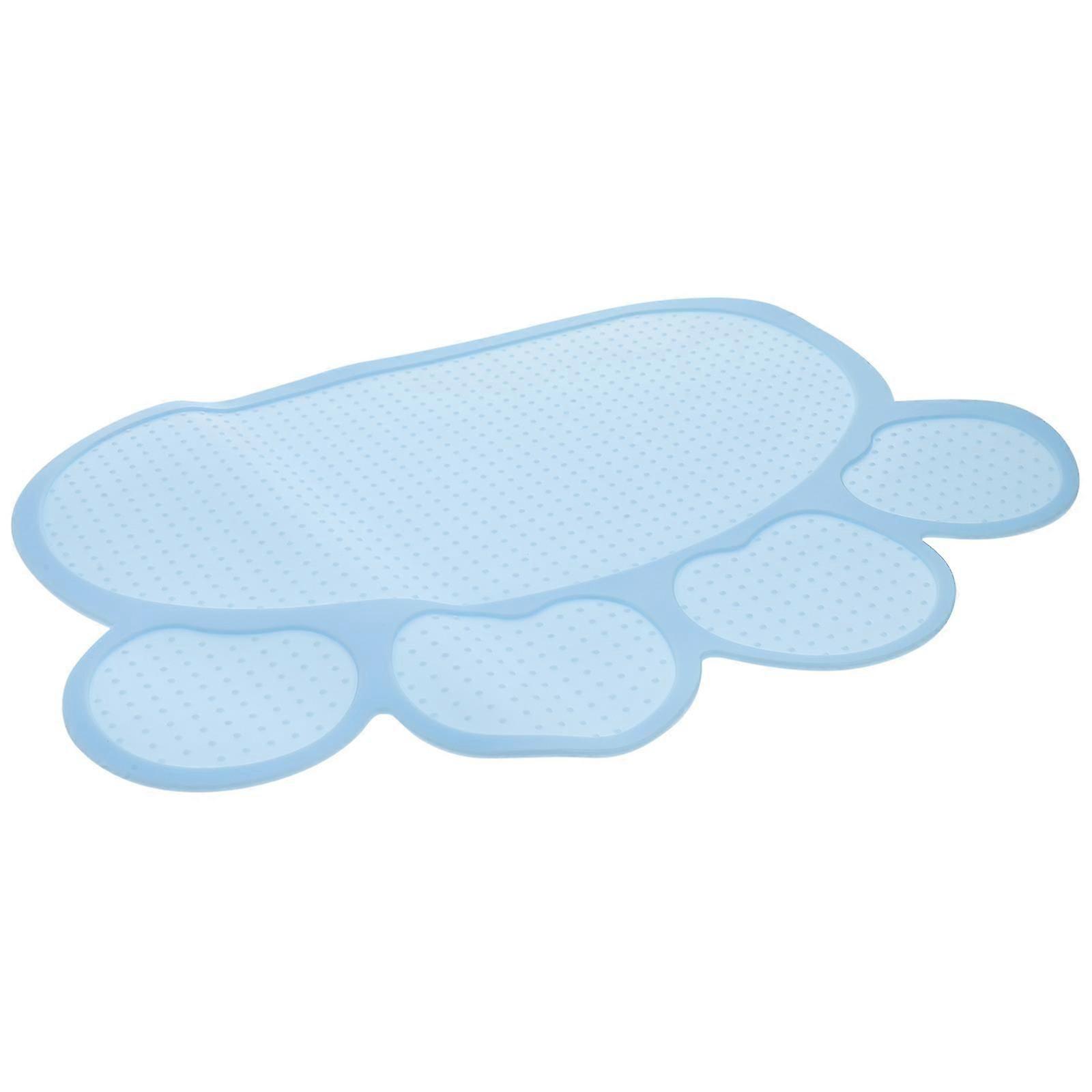 Pet Feeding Mat Dog Feeding Mat for Piece Sky-Blue