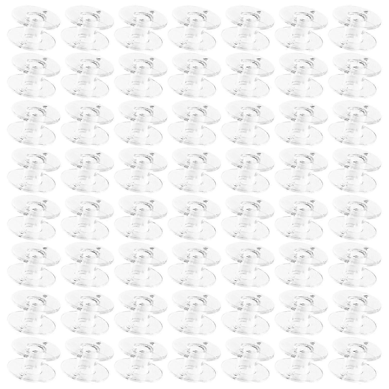 Transparent Sewing Bobbins, 400Pcs Clear Bobbin Set for Thread Use