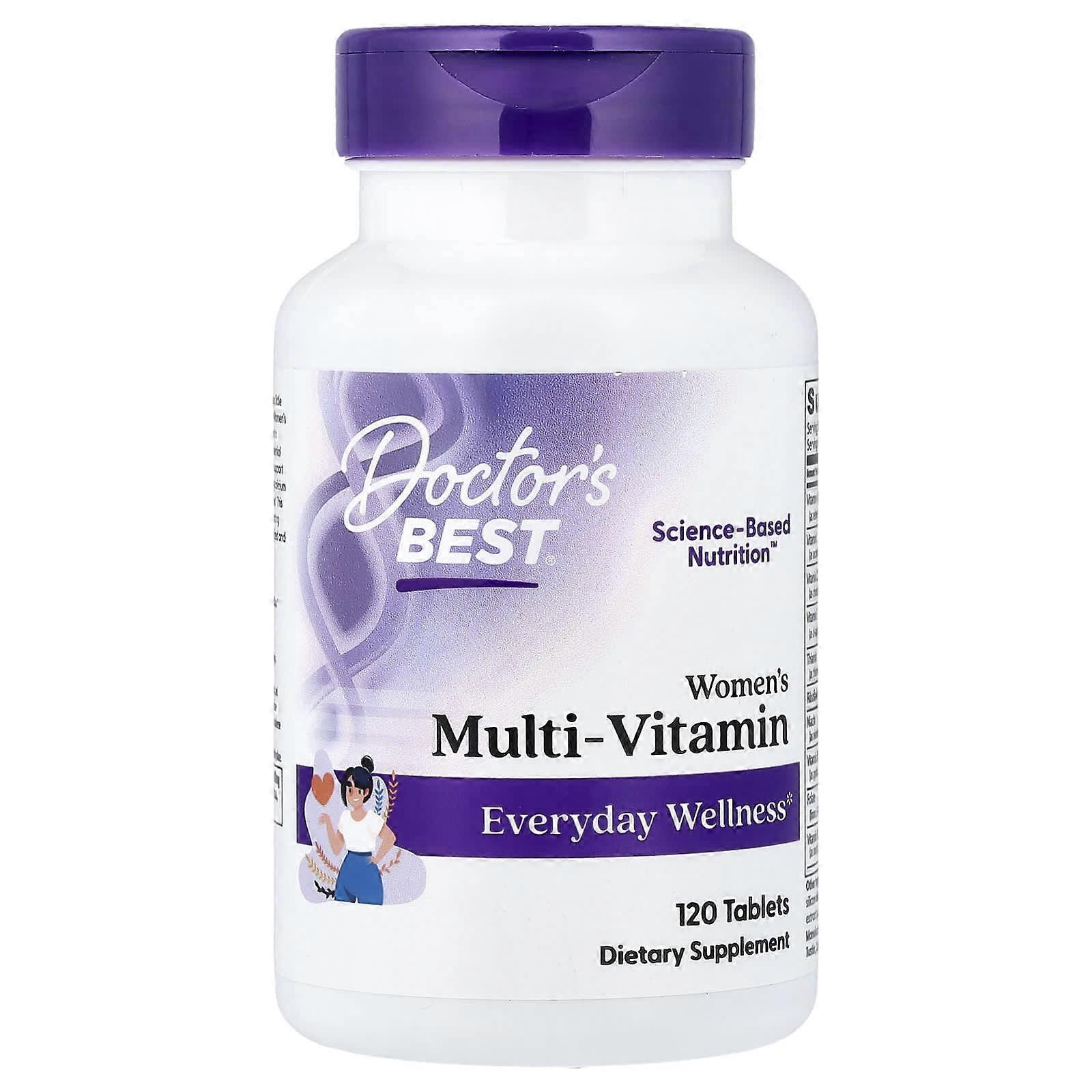 Doctor's Best, Women's Multi-Vitamin, 120 Tablets, 2-Pack