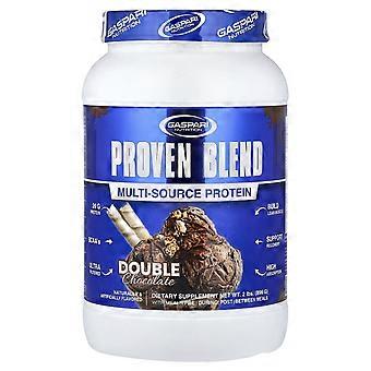 Gaspari Nutrition, Mélange éprouvé de protéines multi-sources, Double Chocolat, 896 g (2 lb)