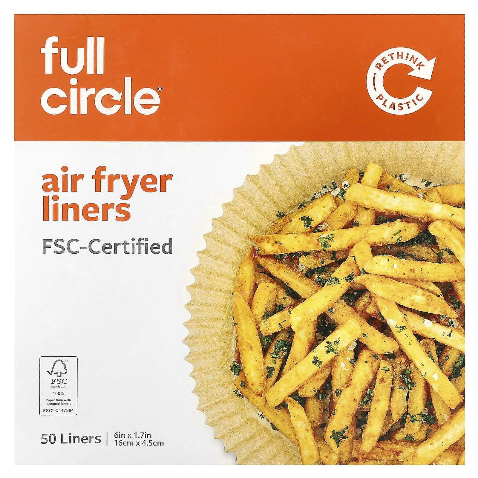 Full Circle, Air Fryer Liners , 50 Liners, 4-Pack
